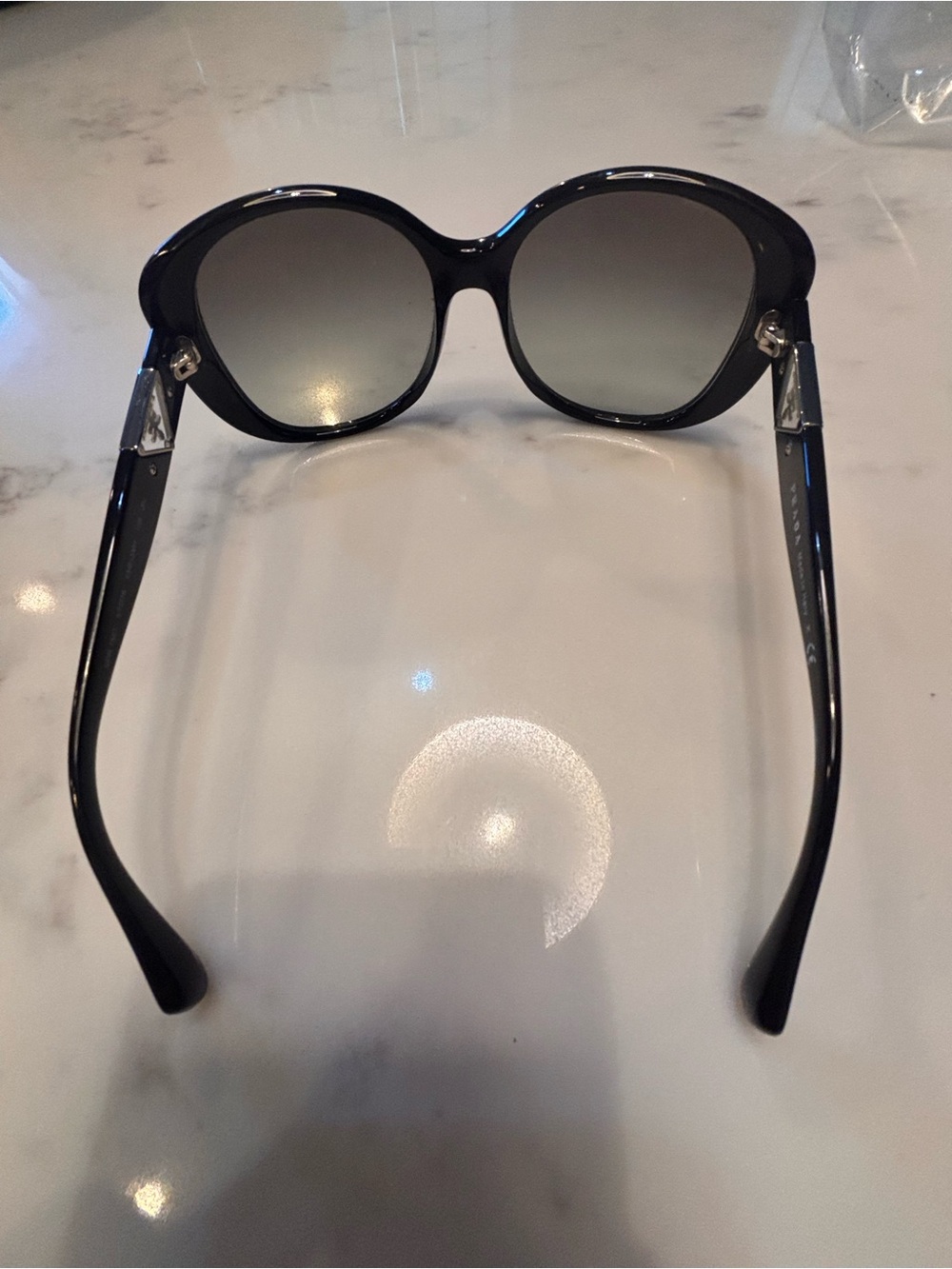 Prada Black Oversize Gradient Sunglasses - Picture 5 of 8